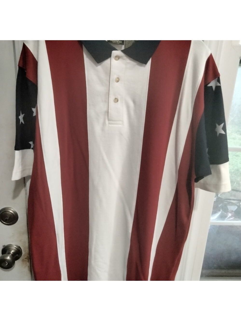 Vintage Style RedHead Bass Pro Shops American Flag